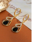 baratos Brinco Feminino-Brincos femininos de liga metálica com strass em formato de gota, brincos pendentes dourados em várias cores para casamentos, festas, jantares, encontros e uso elegante no dia a dia.