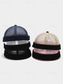 billige Herrehatter-Herrehatt i pustende netting av polyester, justerbar sommerhatt uten brem, lett og avslappet utendørslue for reiser, fisking, sykling, turgåing og daglig bruk, flerfarget