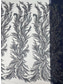 voordelige Enkel Lengte-A-lijn Jurken Tot de enkel Moeder van de bruid jurk 3/4 mouw V-hals Elegant Luxueus Glitter &amp; Sprankel Formeel Bruiloft gast Semi formeel Kant met Kralen Pailletten