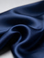 cheap Dressy Blouses-Women's Elegant Dressy Satin Satin Top Ruched Draped Solid Color Elegant Long Sleeve Cowl Neck Regular Tops Daily Blue White Pink Wine Purple Fall
