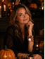 cheap Halloween Accessories-Women's Colorful Halloween Beaded Bracelet with Pumpkin and Bat Charms for Festive and Party Wear