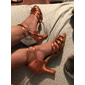 latinske dansesko for kvinner med stroppedesign og kattehæl - ballroom-sandaler for salsa, tango og rumba