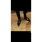 scarpe eleganti stringate in similpelle verniciata bordeaux lucido da uomo con dettagli brogue - scarpe oxford formali per matrimoni, feste ed eventi aziendali