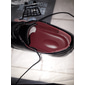 scarpe eleganti stringate in similpelle verniciata bordeaux lucido da uomo con dettagli brogue - scarpe oxford formali per matrimoni, feste ed eventi aziendali