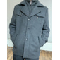 Homme Manteau d'hiver Manteau laine Manteau Entreprise Habits de travail Hiver Laine Coupe Vent Chaud Vêtements d'extérieur Vêtement Tenue basique Essentiel Couleur Pleine Col rabattu