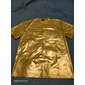 Herren Hemd T Shirt T-Shirt Kurzarm V Ausschnitt Sommer Einfach Übertrieben Designer Große Größen Hochzeitsfeier Abendkleidung Silber Schwarz Gold Top T-Shirt für Herren