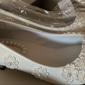 Femmes Chaussures de Mariage Escarpins Chaussures Blanches Chaussures habillées Grande Taille Soirée Mariage Couleur Unie Talons de Mariage Chaussures de Mariée Chaussures de Demoiselle d'Honneur