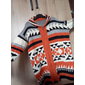 Herren Pullover Strickjacke Fair Isle Sweater Reißverschluss-Pullover Pulloverjacke Stricken Knöpfe Gestrickt Geometrisch Hemdkragen Lässig Bekleidung Herbst Winter Rote M L XL