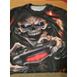T-shirt graphique crâne pour homme impression vintage T-shirt Tee rétro chemises à manche courte T-shirt à impression 3D col rond vêtements de designer rétro street quotidien vacances