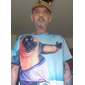 Herren Grafik Tiermotiv Cartoon T Shirt Kurzarm T-Shirt 3D-Druck Rundhalsausschnitt Hemd Sport Designer Klassisch Täglich Sport Wochenende Blau Grau Sommer Bekleidung S M L XL XXL 3XL 4XL