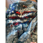 4 de julio de 2026 250º Día de los Caídos Camiseta de hombre gráfica retro vintage con bandera americana de manga larga