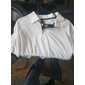 Homme POLO Tee Shirt Golf Extérieur Casual Col polo Classique Manche Courte basique Classique Couleur unie Bouton devant Bouton bas Eté Standard Vert pomme Bleu Clair Noir / Rouge Noir Blanche Jaune