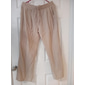 Herren Leinenhosen Hose Strandhose Kordelzug Tasche Elastischer Bund Einfach Komfort Atmungsaktiv Täglich Stilvoll HipHop Hellkaki Schwarz Mikroelastisch