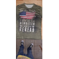 4 Iulie 2026 250 de ani Ziua Memorială T-shirt cu mânecă scurtă pentru bărbați Patriotic Vintage Distressed Patriot Grafic Print 3D Veteran