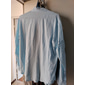 Men's Band Collar Shirt Summer Shirt Beach Wear Button Up Shirt Solid Color Vacation Curise Black White Gray Light Blue Long Sleeve Henley Spring &  Fall Clothing Apparel Button-Down
