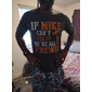 Herrars grafiska T-shirt - Rolig handyman DIY humor t-shirt 'Om Mike inte kan fixa det är vi alla körda' slogan kort ärm