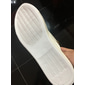 Femme Basket chaussures blanches Chaussures blanches Grandes Tailles Baskets à enfiler Extérieur du quotidien Couleur unie Talon Plat Bout rond basique Décontractées Minimalisme Marche Maille