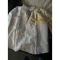 Camisa casual de vestir para hombre con estampado tribal de tótem, abotonada, con solapa, manga larga, ideal para fiestas, eventos sociales, regalos de cumpleaños y como prenda de vestir de diseñador.