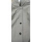 hombre suéter cardigan suéter chaqueta blazer punto waffle cuello alto recortado de punto color sólido manga larga básico elegante al aire libre diario ropa ropa otoño invierno azul caqui s m l