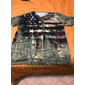 4 juillet 2026 250e Memorial Day T-shirt à manches courtes Henley pour hommes graphique en impression 3D Drapeau américain Drapeau national Outdoor Daily Sports Street
