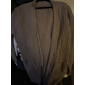Hombre Pulóveres Chaqueta de Punto Estriado Tejer Sayo De Punto Escote en Pico Noche Fin de semana Ropa Otoño Invierno Verde Ejército Azul Piscina M L XL