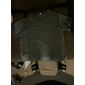 Hombre Camiseta Manga Corta Escote en Pico Verano Plano Moda Design Casual Estampado Calle Deportes Festivos Verde Ejército Azul Marino Gris Camiseta superior para hombre