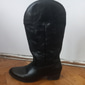 bottes de cowboy western vintage marron et noir pour hommes avec broderie complexe - durables et élégantes pour le rodéo et le quotidien