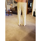 Homme Pantalons en Lin Pantalons Pantalons de Plage Cordon de serrage Avec Poches Ceinture Élastique Uni Confort Respirant Quotidien Élégant Hip Hop Kaki clair Noir Micro-Élastique