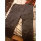 Hombre Pantalones cargo Pantalones Cintura elástica Color sólido Al Aire Libre Longitud total Casual Diario Ropa de calle Elegante Azul marinero Negro Media cintura