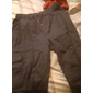 Hombre Pantalones cargo Pantalones Cintura elástica Color sólido Al Aire Libre Longitud total Casual Diario Ropa de calle Elegante Azul marinero Negro Media cintura