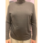 Homme T-shirt Chemise à col roulé Chemise à Manches Longues manche longue Col roulé Automne & Hiver Uni Léger Classique Occasionnel Extérieur Occasionnel Sports Noir Blanche bleu marine T-shirt haut