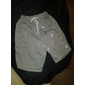 Herr Aktiv Shorts Casual shorts Ficka Snörning Elastisk dragsko-design Ensfärgat Komfort Andningsfunktion Kort Utomhussport Ledigt Dagligen Mode Streetwear Svart Vit Microelastisk