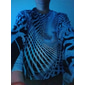 Bărbați 3D Print Imprimeu Grafic Tricou Manșon Lung Tricou Tipărire 3D Stil Nautic Cămașă Sport Designer De Bază Zilnic În aer liber Stradă Albastru piscină A B Primăvara & toamnă Îmbrăcăminte S M L