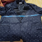 Herren Jacke Blazer Sakko Partyabend Bar warm halten Tasche Frühling Herbst Punkte Strassenmode Stilvoll Umlegekragen Standard Regular Fit Schwarz Jacken