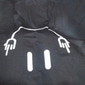 Herr symbol T-shirt Vardaglig stil 100 % bomull Kortärmad Grafisk Skjorta Heather Grey Svart Vit Bekväm t-shirt Utomhus Gata Modedesignerkläder