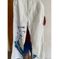 Homme Pantalons Pantalon d'été Pantalons de Plage Cordon de serrage Avec Poches Taille Élastique Plume Léger Extérieur Longueur complète Occasionnel Quotidien Occasionnel Pantalons Blanche bleu marine