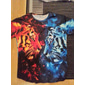 Homme Animal Tigre T-shirt Manche Courte T-shirt Impression 3D Col ras du cou Chemise Sports Mode Vêtements de sport Extérieur Vacances Rue Bleu Été Printemps Vêtement Tenue S M L XL XXL XXXL