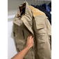 vandring fleecejacka herr vinterjacka tjock varm huva parka militär vindjacka utomhus avtagbar keps svart trenchcoat ytterkläder jakt skidor snowboard camping grottgrön armégrön khakiblå