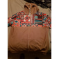 Homme Bloc de Couleur Impressions Graphiques Sweat à capuche Sweats à capuche Sweatshirt Streetwear Designer Ethnique Occasionnel manche longue À capuche Quotidien Sport & Loisir Sports Fête Bleu