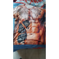 Homme Impressions Graphiques Muscle T-shirt Manche Courte T-shirt Impression 3D Col ras du cou Chemise Sports Designer Occasionnel Extérieur Rue Quotidien Argent Olive verte Rouge Été Vêtement Tenue