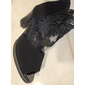 Schwarze High Heel-Sandalen für Damen mit Spitzendetails und offener Spitze für elegante und formelle Kleidung