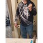 Homme Sweat à capuche Sweats à capuche Sweatshirt Bleu Noir et Blanc 1 2 3 Designer S M L XL 2XL 3XL