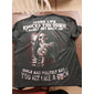 Herr Dödskalle Grafiska tryck T-shirt Grafiska utslagsplatser Roliga T-shirts nödställd t-shirt Kortärmad T-shirt 3D-tryck Rund hals Skjorta Vintage Sport Designer Utomhus Gata Dagligen Svart Sommar