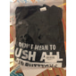 Men's Funny Graphic T-Shirt 'I Didn't Mean To Push All Your Buttons Mute' Wordplay Short Sleeve Humor Tee