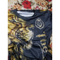 Herr Unisex Tiger Grafiska tryck T-shirt Kortärmad T-shirt 3D-tryck Rund hals Skjorta Sport Ledigt Stor och hög Utomhus Gata Dagligen Svartvit Silver+gyllen Guld + svart Sommar Kläder S M L XL XXL