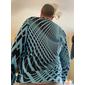 Bărbați 3D Print Imprimeu Grafic Tricou Manșon Lung Tricou Tipărire 3D Stil Nautic Cămașă Sport Designer De Bază Zilnic În aer liber Stradă Albastru piscină A B Primăvara & toamnă Îmbrăcăminte S M L