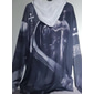 Hombre Sudadera Sudaderas Azul Piscina En blanco y negro 1 2 3 Diseñador S M L XL 2XL 3XL