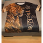 Herr Unisex Tiger Grafiska tryck T-shirt Kortärmad T-shirt 3D-tryck Rund hals Skjorta Sport Ledigt Stor och hög Utomhus Gata Dagligen Svartvit Silver+gyllen Guld + svart Sommar Kläder S M L XL XXL