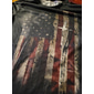 4 iulie 2026 250 de ani de Ziua Memorială Tricou cu gât rotund cu mâneci lungi pentru bărbați Patriot patriotic grafic imprimeu 3D Steag American Steag Național Veteran