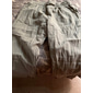 Homme Pantalons en Lin Pantalons Pantalons de Plage Cordon de serrage Avec Poches Ceinture Élastique Uni Confort Respirant Quotidien Élégant Hip Hop Kaki clair Noir Micro-Élastique
